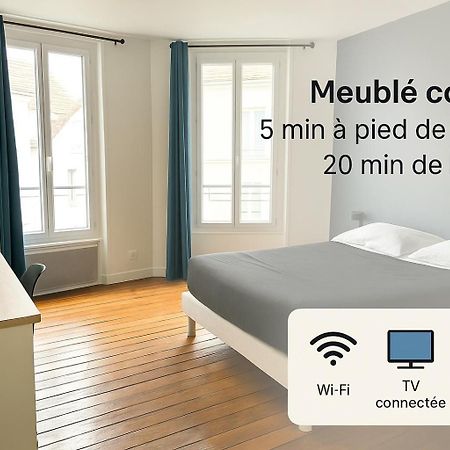 Appartement Maciet 2- Centre Ville Meaux-Gare-Disney Extérieur photo